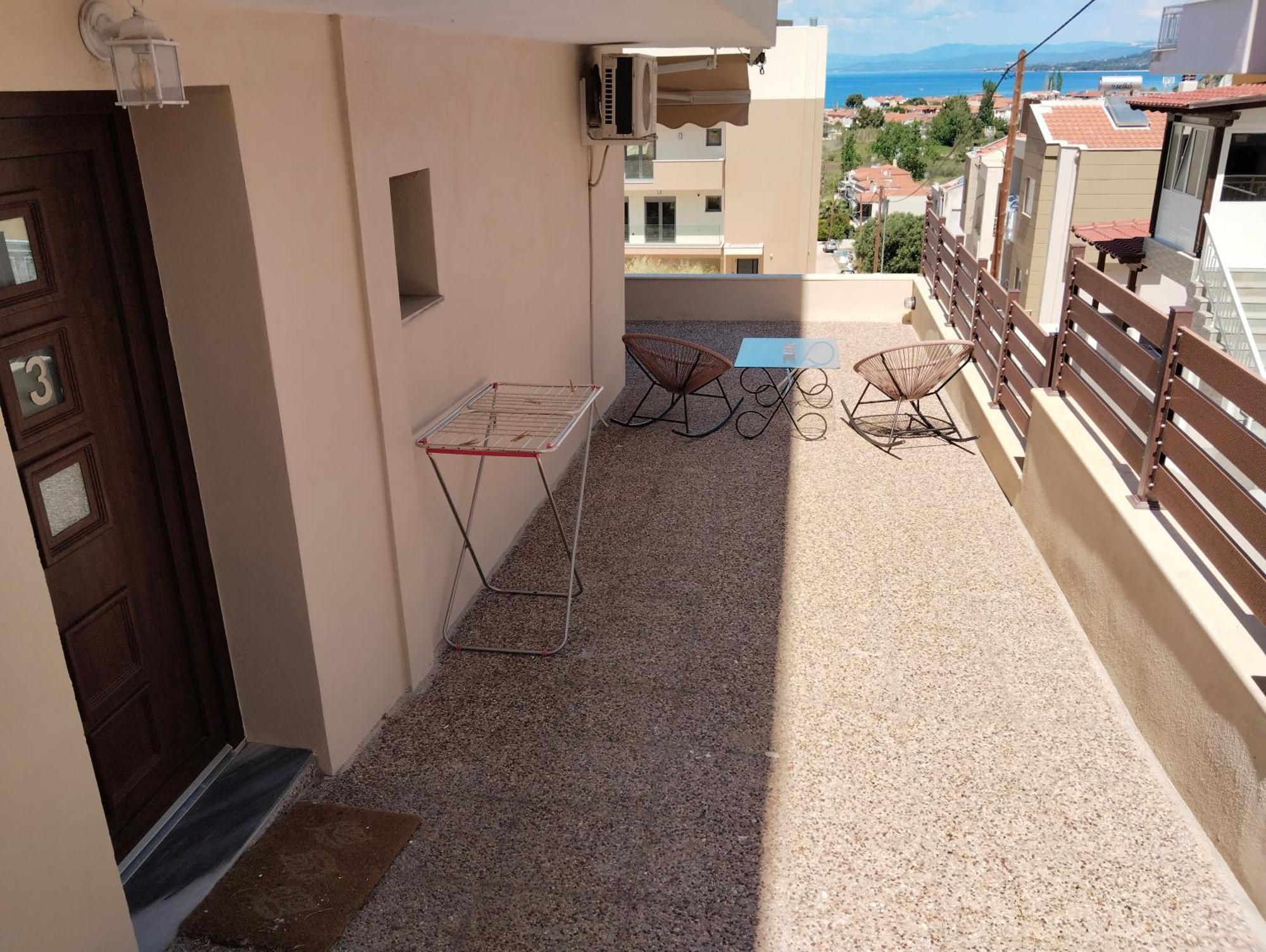 Appartement Theasis 3 à Neos Marmaras Extérieur photo